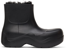 Черные ботинки челси Cozy Puddle Bottega Veneta