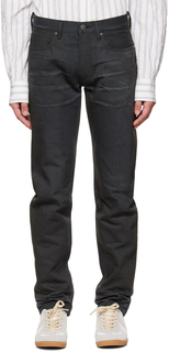 Черные выцветшие джинсы John Elliott