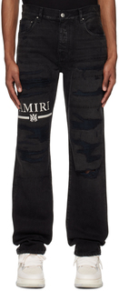Черные зауженные джинсы MA AMIRI