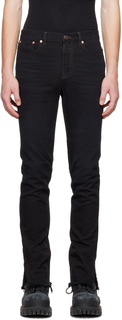 Черные супероблегающие джинсы Balenciaga