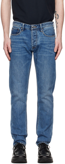 Синие джинсы с пятью карманами Emporio Armani