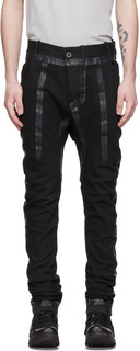 Черные джинсы P14 с проклеенными швами Boris Bidjan Saberi