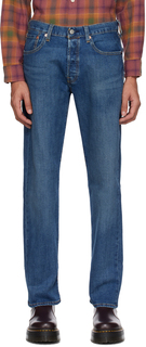 Синие джинсы оригинальной посадки 501 Levi&apos;s Levis