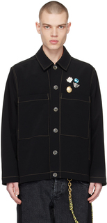 Черная куртка с накладными карманами Song for the Mute