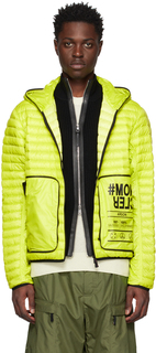 Желтый пуховик Ardon Moncler Grenoble