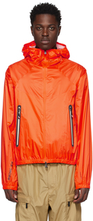 Оранжевая куртка на молнии Moncler Grenoble