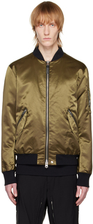 Куртка-бомбер цвета хаки Ragnar Mackage