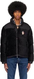 Черный пуховик Granier Moncler Grenoble