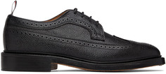 Черные оксфорды Longwing Brogue Thom Browne