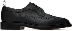 Черные оксфорды Longwing Brogue Thom Browne