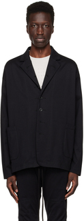 Черный пиджак с тремя пуговицами The Viridi-anne