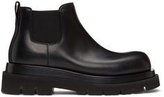 Черные ботинки челси с низким выступом Bottega Veneta