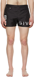 Черные шорты для плавания 4G Givenchy