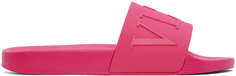 Розовые шлепанцы VLTN Valentino Garavani