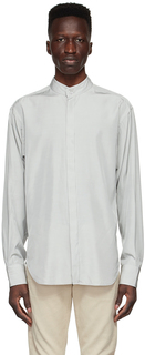 Белая рубашка из вискозы TOM FORD
