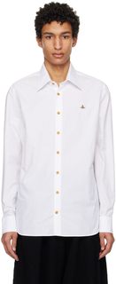 Белая узкая рубашка Vivienne Westwood
