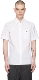 Белая рубашка с вышивкой Vivienne Westwood