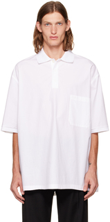 Белая рубашка с расклешенным воротником Valentino