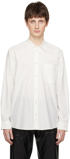 Белая рубашка Калеба Nanushka