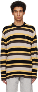 Желтый полосатый свитер Études
