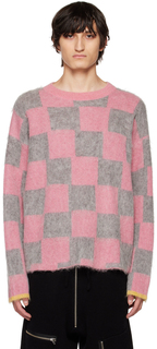 Розово-серый свитер Rudy ZANKOV
