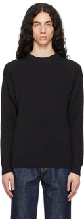 Черный супер жесткий свитер AURALEE