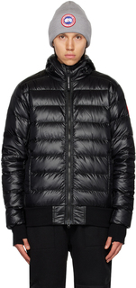 Черный пуховик Crofton Canada Goose