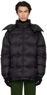 4 Moncler Hyke Черный пуховик Galenstock Moncler Genius