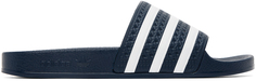 Темно-синие шлепанцы Adilette adidas Originals