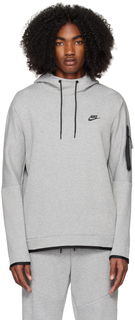 Серый - Худи Sportswear Tech Fleece Nike