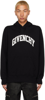 Черный худи с принтом Givenchy
