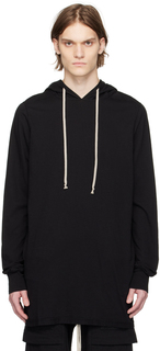 Черный пуловер с капюшоном Rick Owens Drkshdw