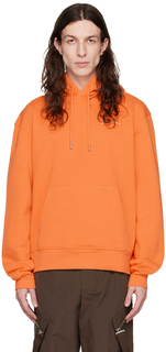 Худи оранжевого цвета &apos;Le Sweatshirt Brodé&apos; Jacquemus