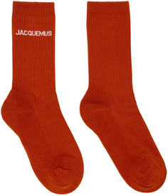 Оранжевые носки &apos;Les Chaussettes Cuca&apos; Jacquemus