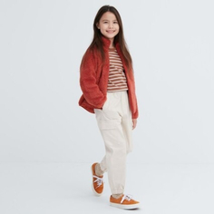 Джоггеры-карго Uniqlo Kids Ultra Stretch, светло-бежевый