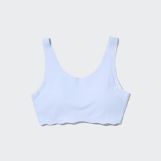 Бюстгальтер AIRism First Bra Uniqlo Girls, светло-синий