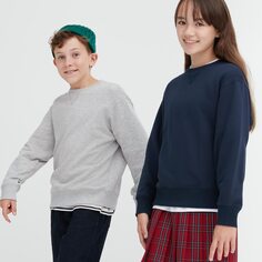 Детская ультра-эластичная мягкая толстовка Uniqlo, серый