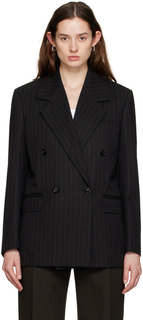 Черный классический пиджак Bottega Veneta