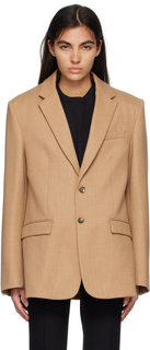 Светло-коричневый свободный пиджак WARDROBE.NYC
