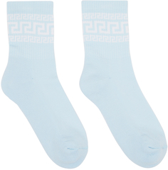 Синие спортивные носки Greca Versace