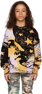Детский свитер с разноцветной луной AMIRI