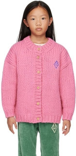 Детский розовый свитер с туканом The Animals Observatory