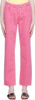 Розовые бруклинские джинсы Ksubi