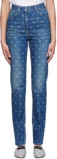 Синие джинсы 4G Givenchy