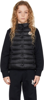 Детский черный жилет Liane Moncler Enfant