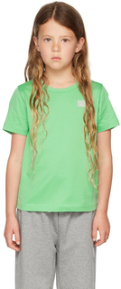 Детская зеленая футболка Nash Acne Studios