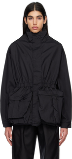 Черная куртка с кулиской WARDROBE.NYC