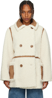 Куртка из искусственной овчины Off-White Chloe Stand Studio