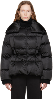 Черный пуховик Coua Moncler