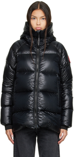 Черный пуховик Cypress Canada Goose